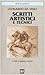 Scritti artistici e tecnici