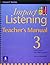 Impact Listening 3, Teacher's Manual by Kenton Harsch