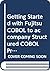 Getting Started With Fujitsu Cobol