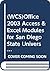 (WCS)Office 2003 Access & Excel Modules for San Diego State University