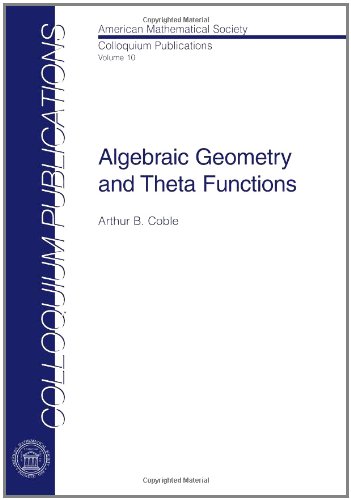 Algebraic Geometry and Theta Functions (Paperback)