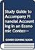 Study Guide to Accompany Fi...