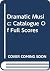 Dramatic Music by Oscar G. Sonneck