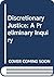 Discretionary Justice by Kenneth Culp Davis