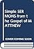 Simple SERMONS from the Gospel of MATTHEW