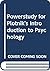 PowerStudy CD-ROM, Version 1.5 for Plotnik’s Introduction to Psychology