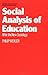 Social Analysis of Educatio...