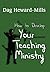 How To Develop Your Teaching Ministry