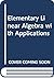 Elementary Linear Algebra