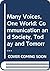 Many voices, one world: Communication and society, today and tomorrow : the MacBride report