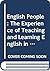 English People: The Experie...