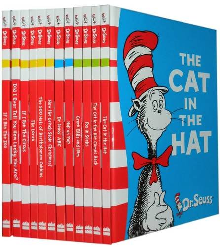 Dr. Seuss Collection Pack: The Cat In The Hat, The Cat In The Hat Comes Back, Fox In Socks, Green Eggs And Ham, Hop On Pop, Dr. Seuss's Abc, How The Grinch Stole Christmas!, The Lorax, If