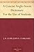 A Concise Anglo-Saxon Dictionary For the Use of Students by John Richard Clark Hall