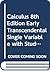 Calculus: Early Transcendentals Single Variable [with Student Solutions Manual, Cliffs Quick Review Precalculus, & Cliffs AP AB & BC]
