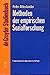 Methoden Der Empirischen Sozialforschung (German Edition)