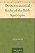 Deuterocanonical Books of the Bible Apocrypha