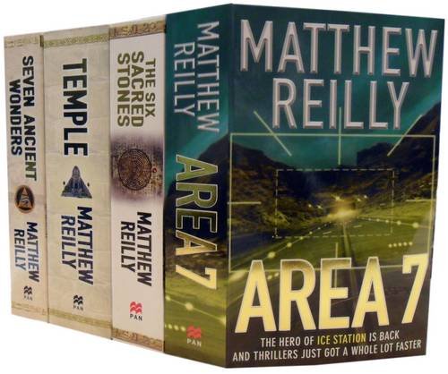 Matthew Reilly Collection: The Six Sacred Stones, Temple, Seven Ancient Wonders, Area 7
