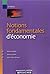 Notions Fondamentales D'économie