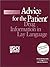 Advice for the Patient: Drug Information in Lay Language (Usp Di. Vol II : Advice for the Patient, 23rd ed)