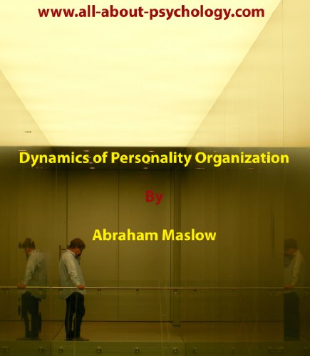 Dynamics of Personality Organization (Kindle Edition)