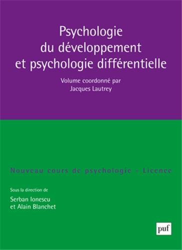 Psychologie Du Développement Et Psychologie Différentielle (Paperback)