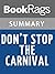 Summary & Study Guide Don't Stop the Carnival by Herman Wouk