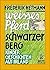 Weisses Pferd schwarzer Ber...