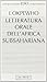 Letteratura orale dell'Africa subsahariana