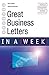 Great Business Letters in a Week by Graham Willcocks