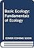Basic Ecology by Eugene P. Odum