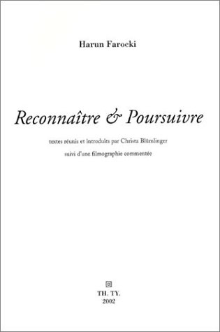 Reconnaître Et Poursuivre (Paperback)