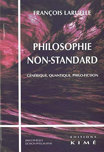 Philosophie Non-Standard (Paperback)