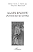 ALAIN BADIOU: PENSER LE MULTIPLE (French Edition)