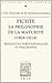 Fichte La Philosophie de la...