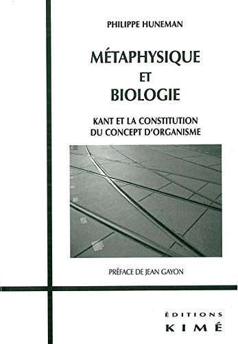 Metaphysique et Biologie (Paperback)