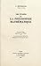 Les Étapes De La Philosophie Mathématique