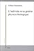 L'individu et sa genèse phy...