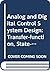 Analog and Digital Control System Design: Transfer-Function, State-Space, and Algebraic MethodsInternational Student Edition