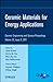 Ceramic Materials for Energy Applications: Ceramic Engineering and Science Proceedings