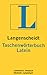 Langenscheidts Taschenwörterbuch, Latein