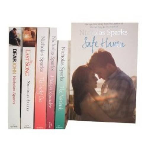 Nicholas Sparks Love Stories Series: The Notebook, Dear John, The Last Song, A Walk to Remember, The Lucky One, Safe Haven (Paperback)