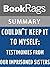 Summary & Study Guide Couldn't Keep It to Myself: Testimonies from Our Imprisoned Sisters by Wally Lamb