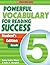 Powerful Vocabulary for Reading Success: Student Workbook, Grade 5