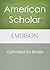 The American Scholar by Ralph Waldo Emerson