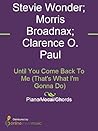 Until You Come Back To Me (That's What I'm Gonna Do) Sheet Music