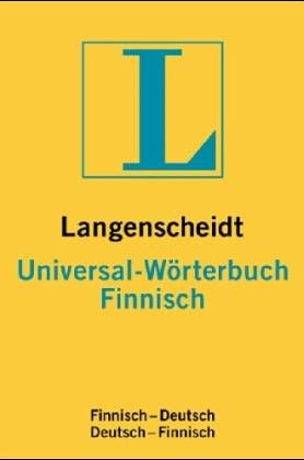 Universal Woerterbuchs: Finnisch-Deutsch (Langenscheidt Universal Woerterbuchs) (German Edition)