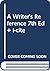 Writer's Reference 7e & i-cite