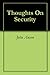 Thoughts On Security