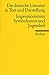 Die deutsche Literatur 13 / Impressionismus, Symbolismus und Jugendstil.