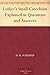Luther's Small Catechism Explained in Questions and Answers